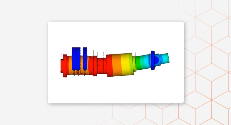 FE simulation and optimization of a turning spindle