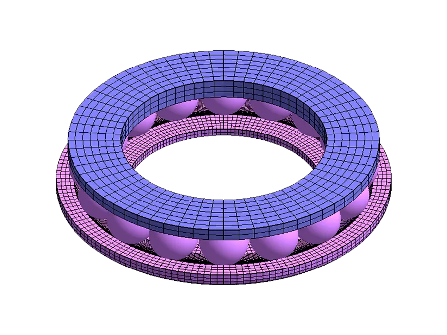 Axial angular contact ball bearings