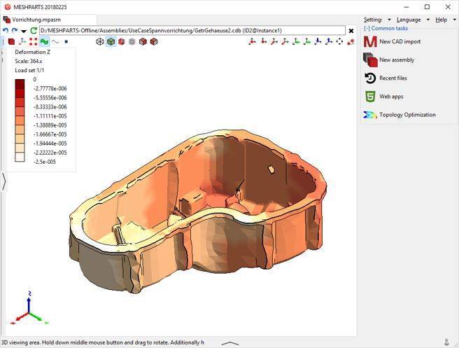 Optimization of clamping pressure in clamping devices